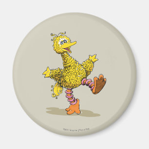 Imã Arte retrô do Big Bird