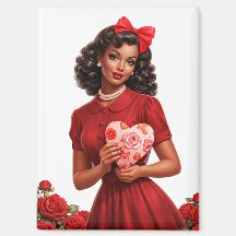 Arte Retro Romântica Feminina, Estilo Clássico dos