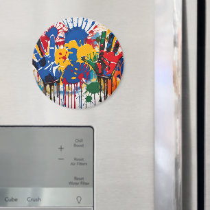 Imã Arte Única e Personalizada do Seu Filho