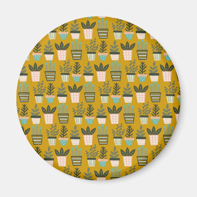 Imã Arte vegetal estética (Frente)