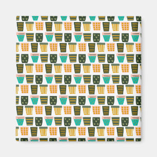 Imã Arte vegetal minimalista