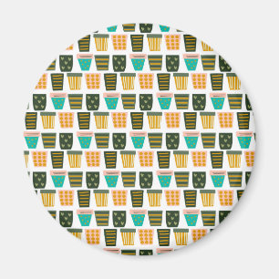 Imã Arte vegetal minimalista