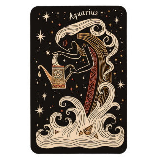 Ímã Arte Zodiosa Celestial do Aquário Celestial de Mag
