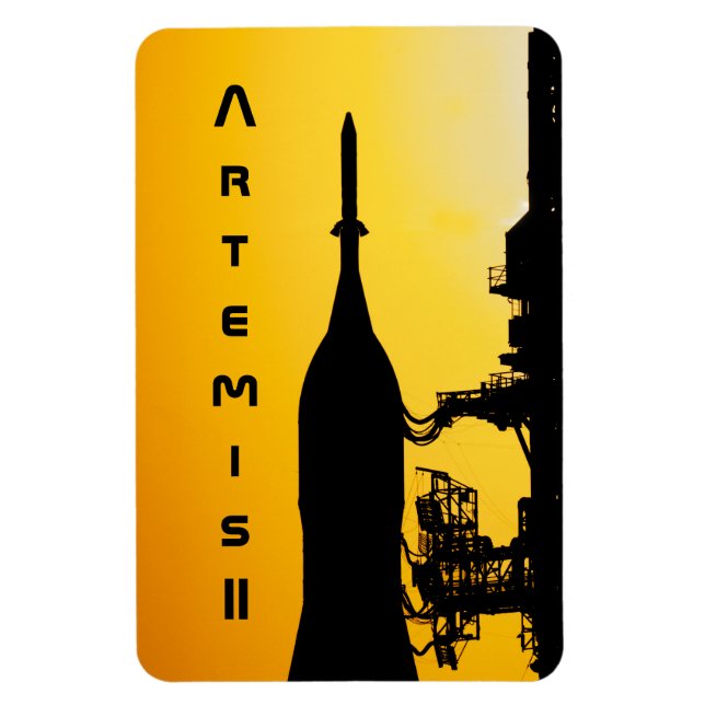 Ímã Artemis II para a Plataforma de Lançamento (Vertical)