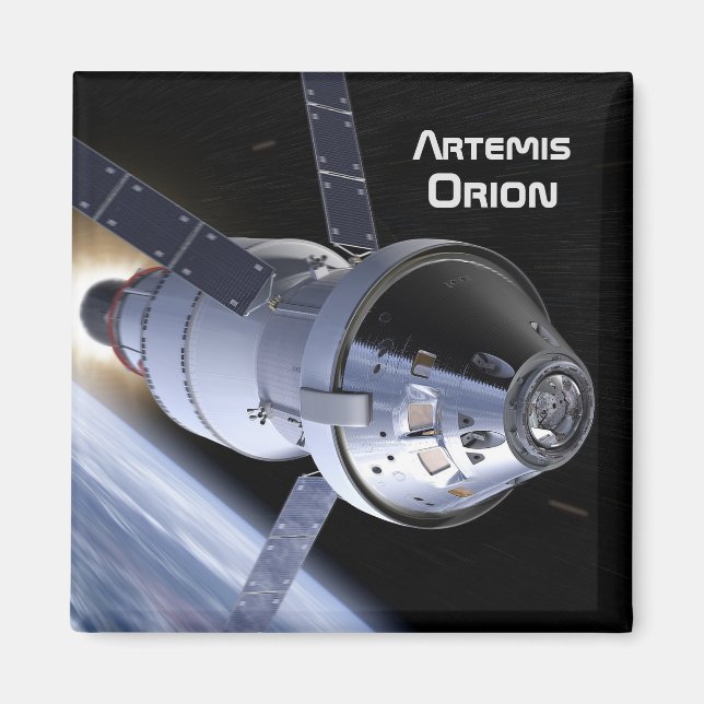 Imã Artemis Orion SLS Moon Mission (Frente)