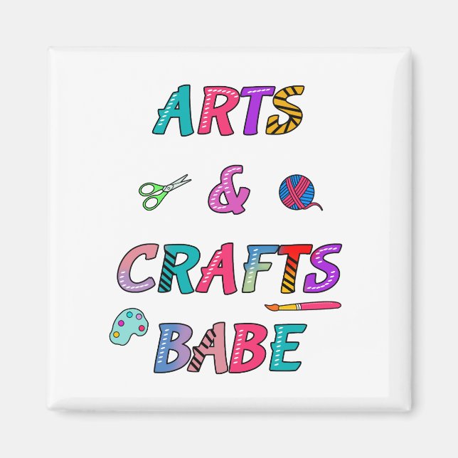 Imã Artes e Artesanatos Babe (Frente)