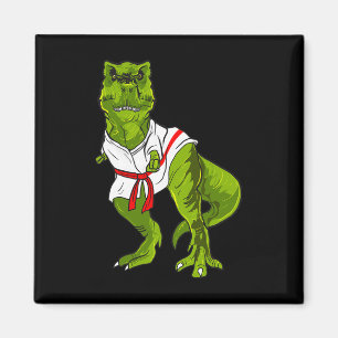 Imã Artes Marciais de Dinossauro Ninja Engraçado Judô