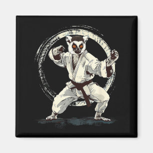 Imã Artes Marciais de Lêmure de Karatê MMA Taekwondo