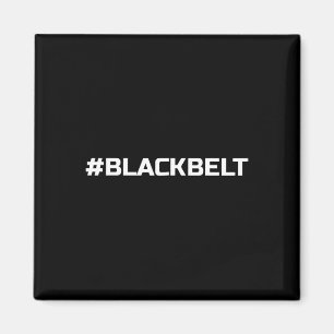 Imã Artes marciais do Cinturão Negro - Taekwondo Karat