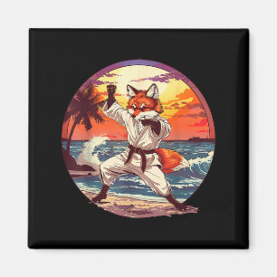 Imã Artes Marciais Judô Fox Nature Kickboxing Taekwond