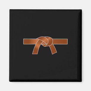 Imã Artes marciais Karate Brown Belt Gift
