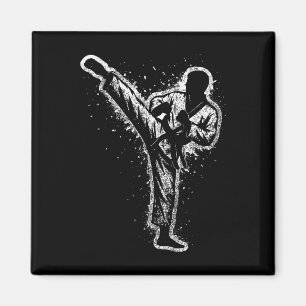 Imã Artes marciais Karate Kick Taekwondo Belt