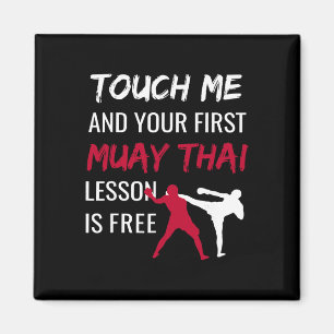 Imã Artes Marciais Muay Thai Engraçado Comt Esportes A