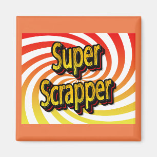 Imã Artesã de Álbum de Recortes Cropper