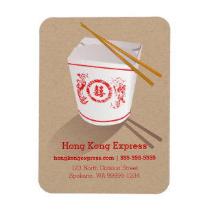 Ímã Artesanato marrom da Caixa de Saída Chinesa