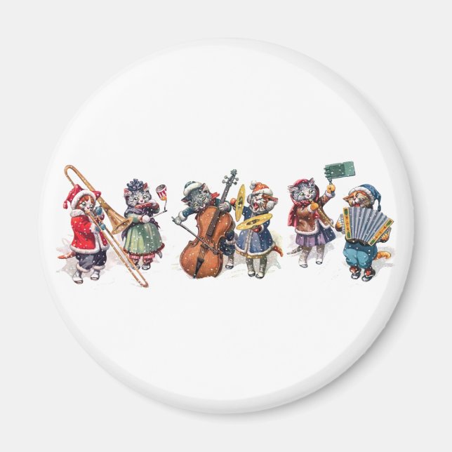 Imã Arthur Thiele - Gatos Jogam Orquestra na Neve. (Frente)