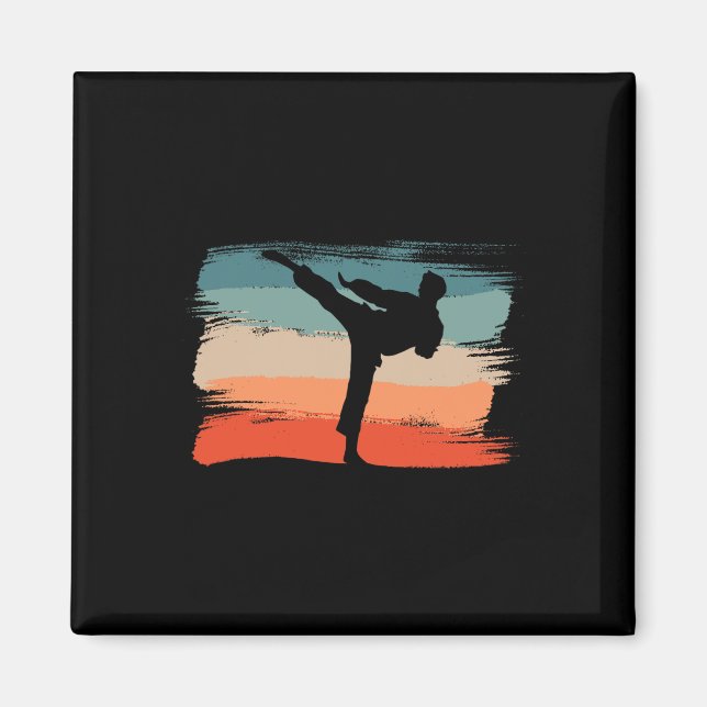Imã Artigo de Fã de Karatê Acessórios de Artes Marciai (Frente)