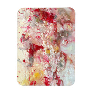Ímã Artisan Frig Magnet, Abstrato Art Piece