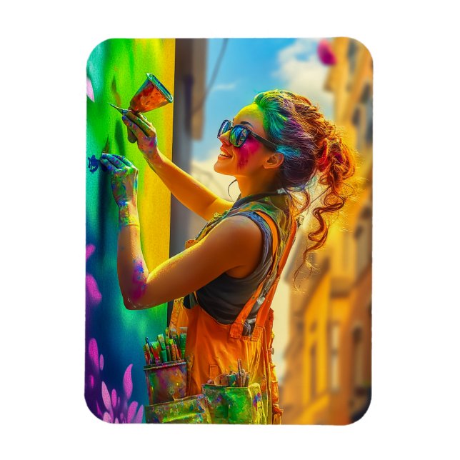 Ímã Artista de Rua (Vertical)
