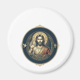 Imã Artista Digital Jesus Camiseta de Arte para iPad I