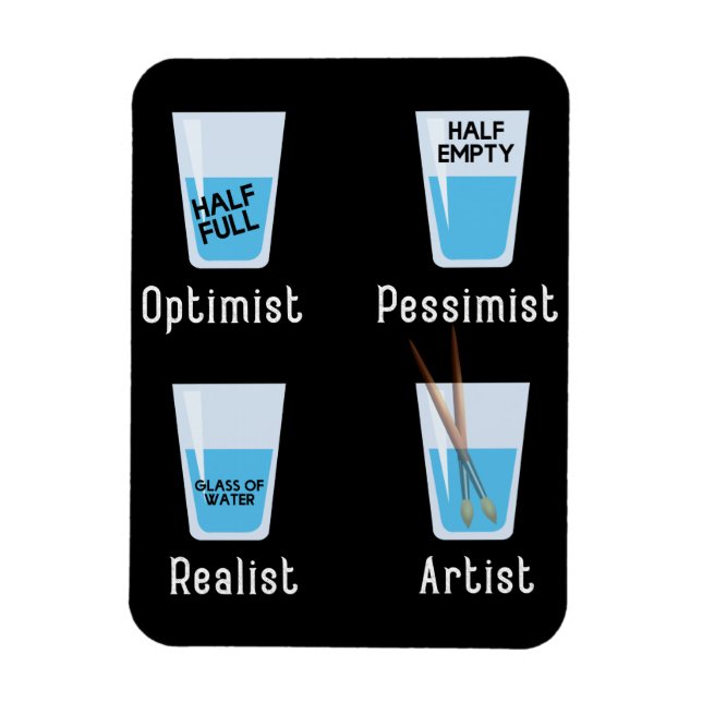 Ímã Artista Fala Artistas Engraçados Professores De Ar (Vertical)