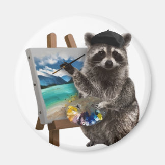 Imã Artista Racoon