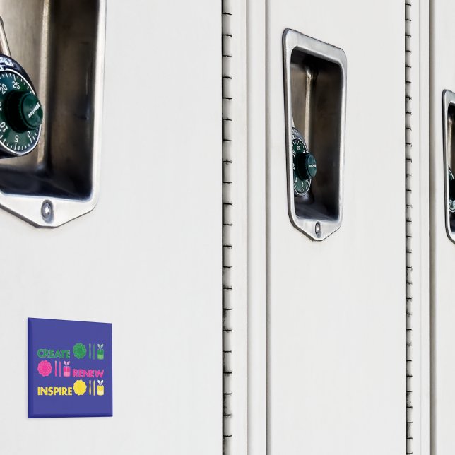 Imã Artsy Spring Knolling Magnet (In Situ (Locker))