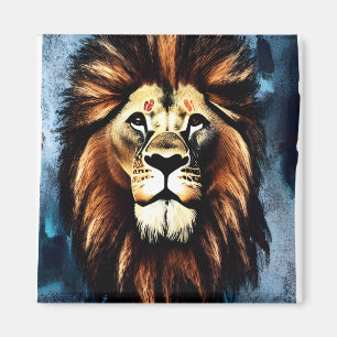 Imã Artsy Wild African Lion