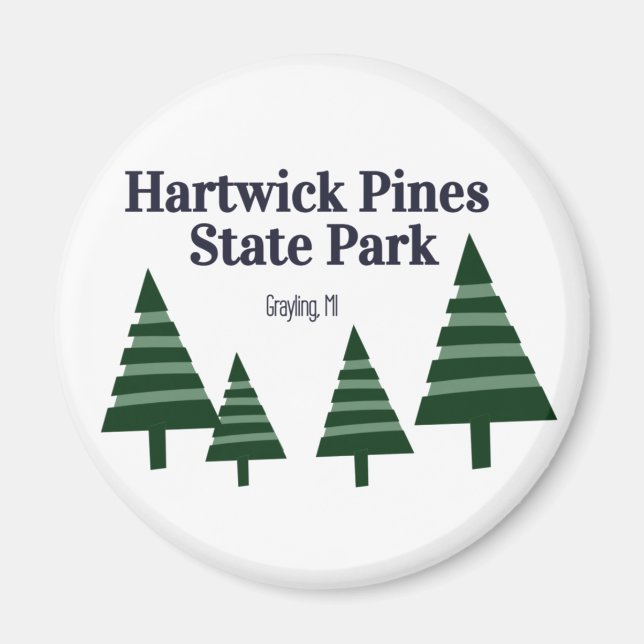 Imã Artwick Pines State Park Magnet (Frente)