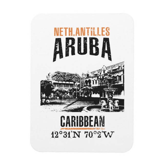 Ímã Aruba (Vertical)