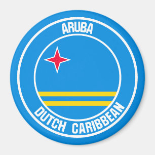Imã Aruba Round Emblem