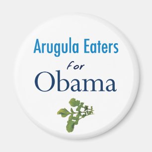 Imã Arugula Eatros para Obama Magnet