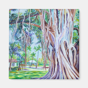 Imã Árvore Banyan em Waimea Plantation Cottages