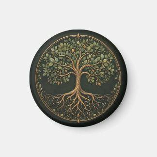 Imã Árvore Botânica, Árvore da Vida, ímã de cozinha re