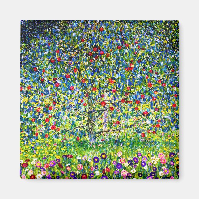 Imã Árvore da Apple Gustav Klimt (Frente)