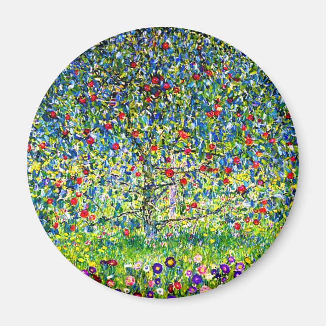 Imã Árvore da Apple Gustav Klimt (Frente)