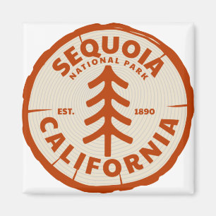 Imã Árvore da Califórnia do Parque Nacional Sequoia