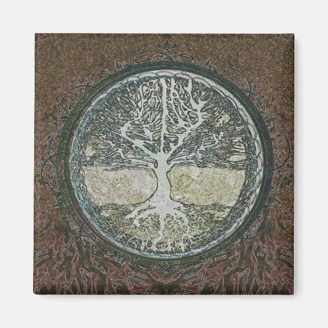 Imã Árvore da Vida (Frente)