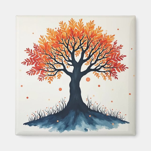 Imã Árvore da Vida (Frente)