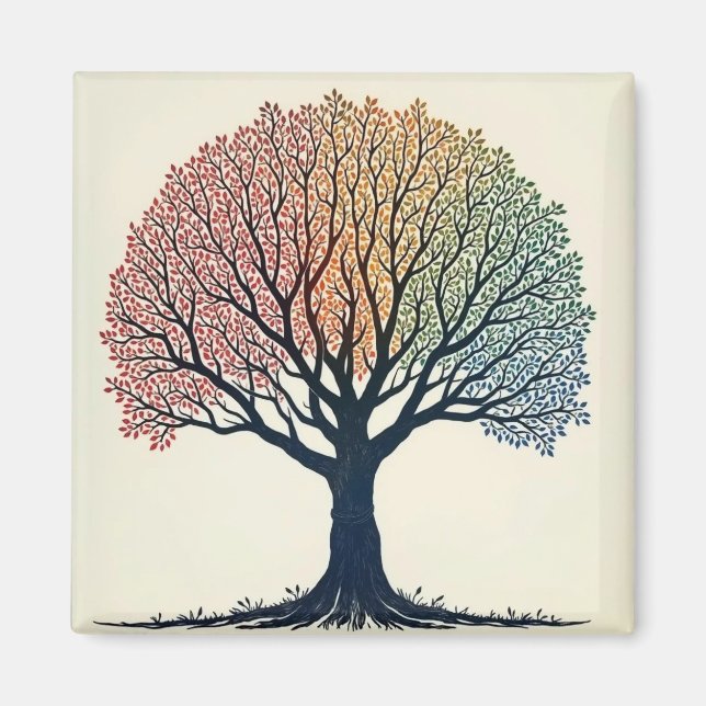 Imã Árvore da Vida (Frente)