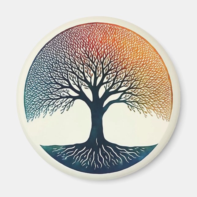 Imã Árvore da Vida (Frente)