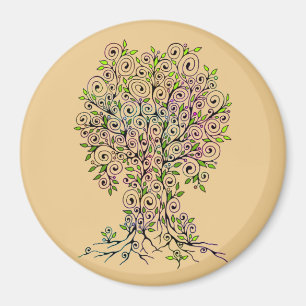 Imã Árvore da Vida - Espirais Saem Frutas 1