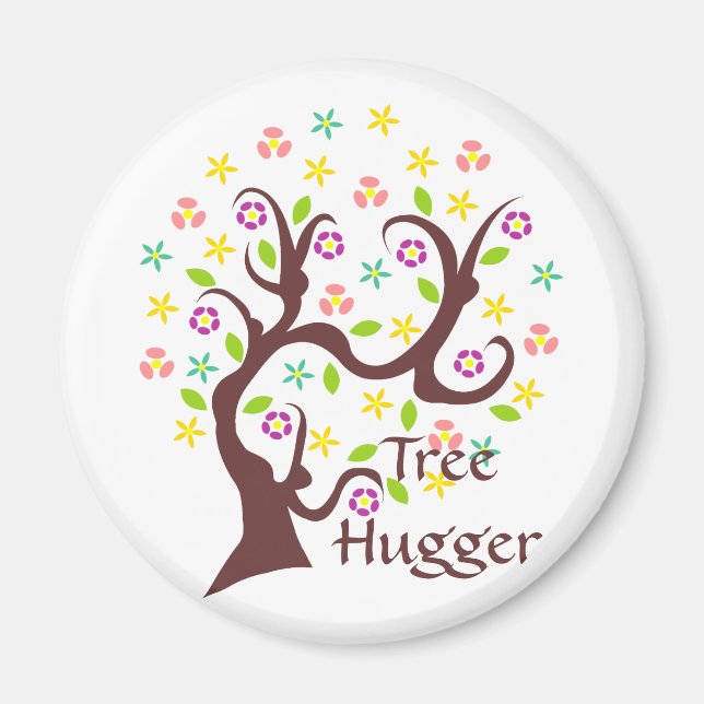 Imã Árvore de Abstrato de Scraggly (Frente)