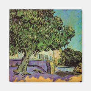 Imã Árvore de castanha em Blossom por Vincent van Gog