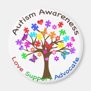 Imã Árvore de Consciência do Autismo