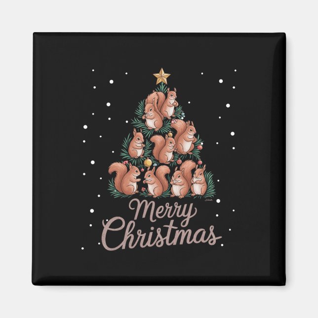 Imã Árvore de Esquilo de Árvore do Quirrel Árvore Árvo (Frente)