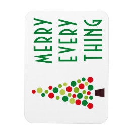 Ímã Árvore de Férias da Feliz Moderna