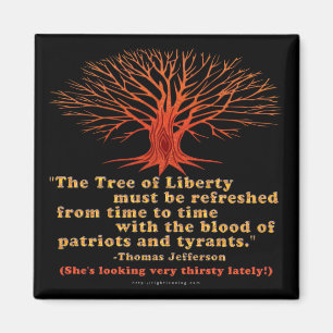 Imã Árvore de Jefferson da liberdade