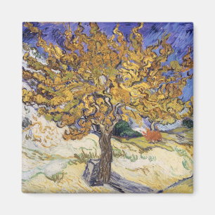 Imã Árvore de Mulberry de Vincent van Gogh  , 1889