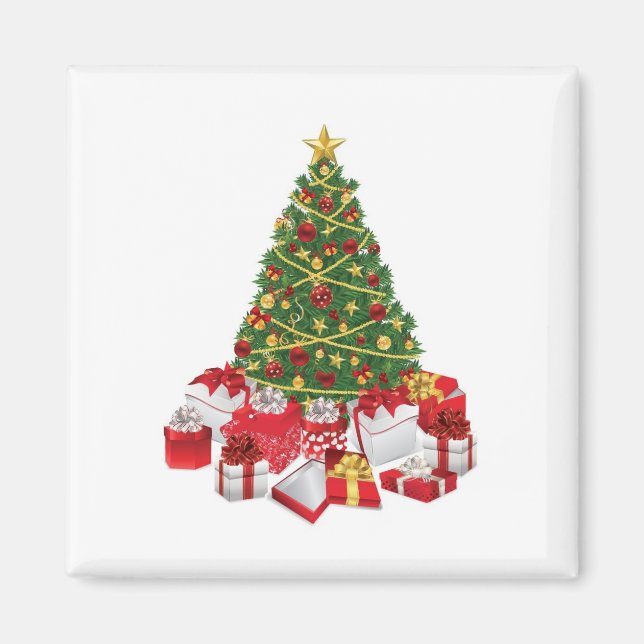 Imã Árvore de Natal (Frente)
